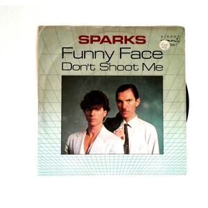 Sparks Funny Face 7" Vinyl Record New Wave Synth-Pop Italy Picture Sleeve 1981